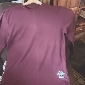 Brand new tags on Ecko long sleeve shirt style e033l149 color burgundy marled XL